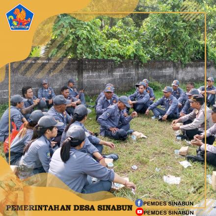 PELATIHAN DASAR LINMAS DESA SINABUN